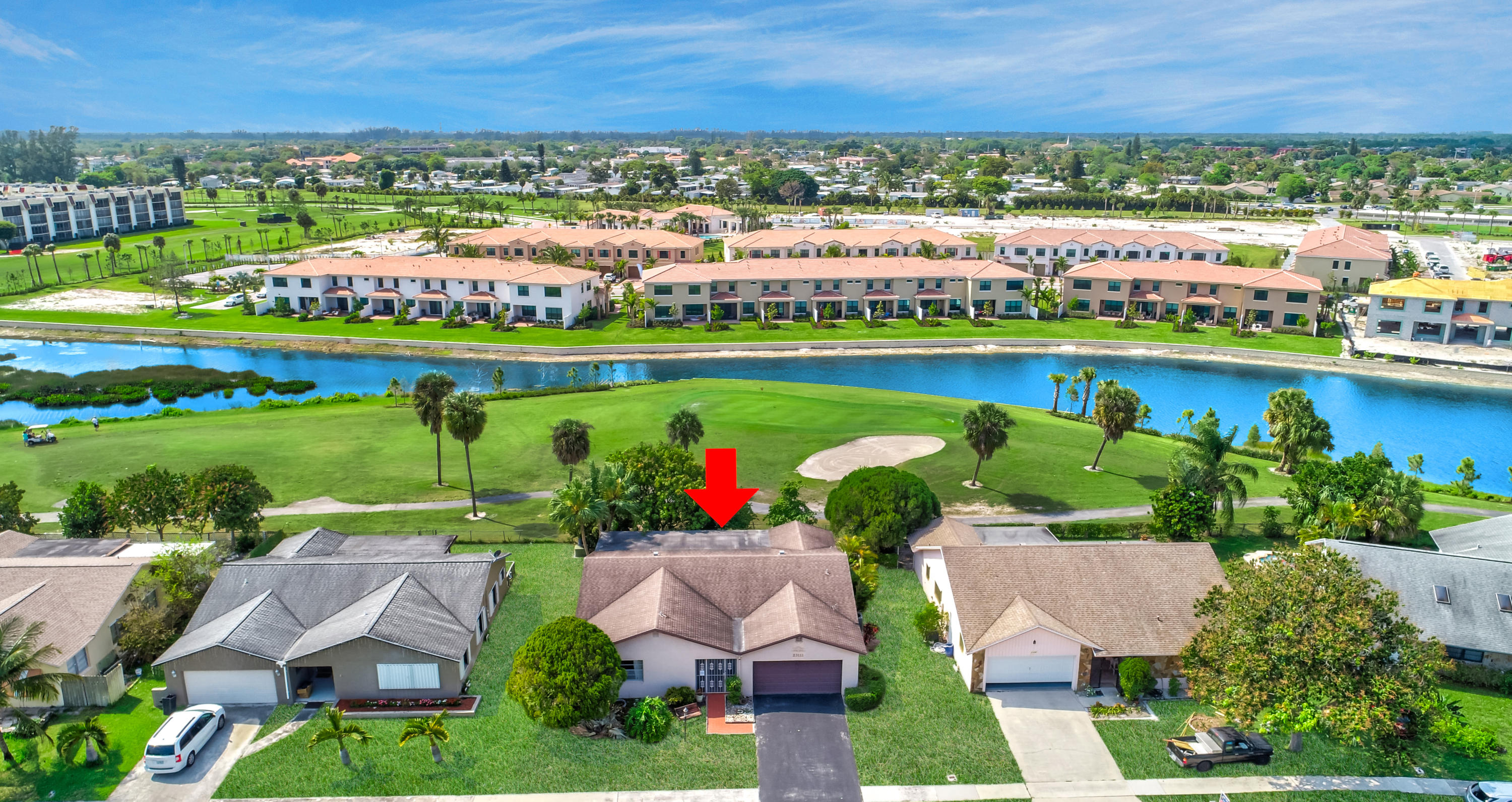 23111 Southwest 61st Avenue Boca Raton, FL 33428 - Photo 1 of 55 Front Drone Pic