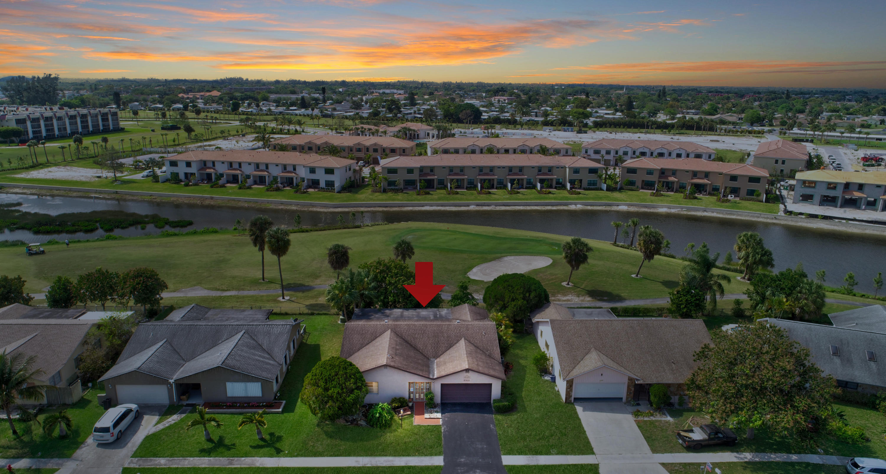 23111 Southwest 61st Avenue Boca Raton, FL 33428 - Photo 42 of 55 Fun Twilight Drone pic
