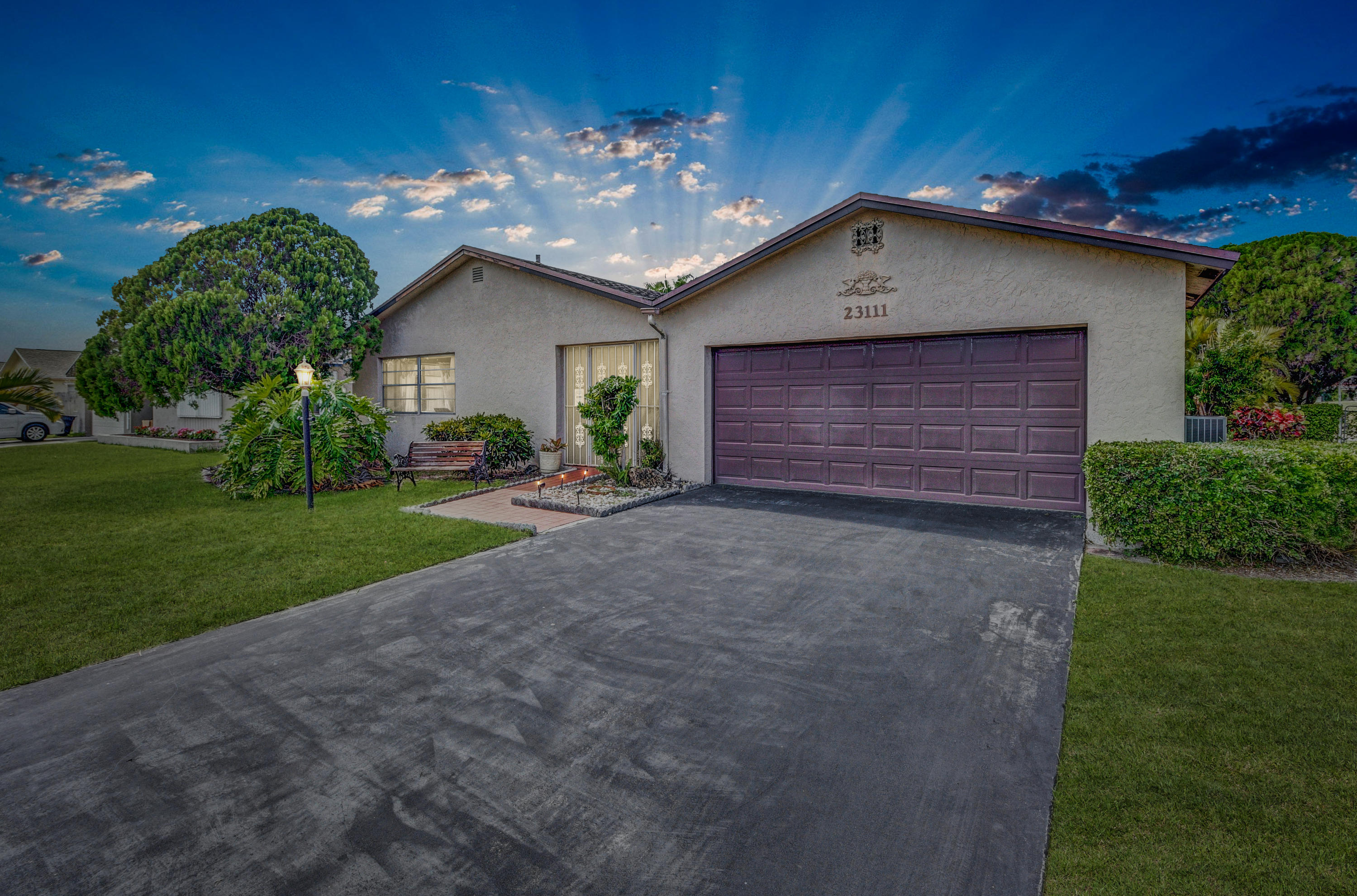 23111 Southwest 61st Avenue Boca Raton, FL 33428 - Photo 6 of 55 Twilight front