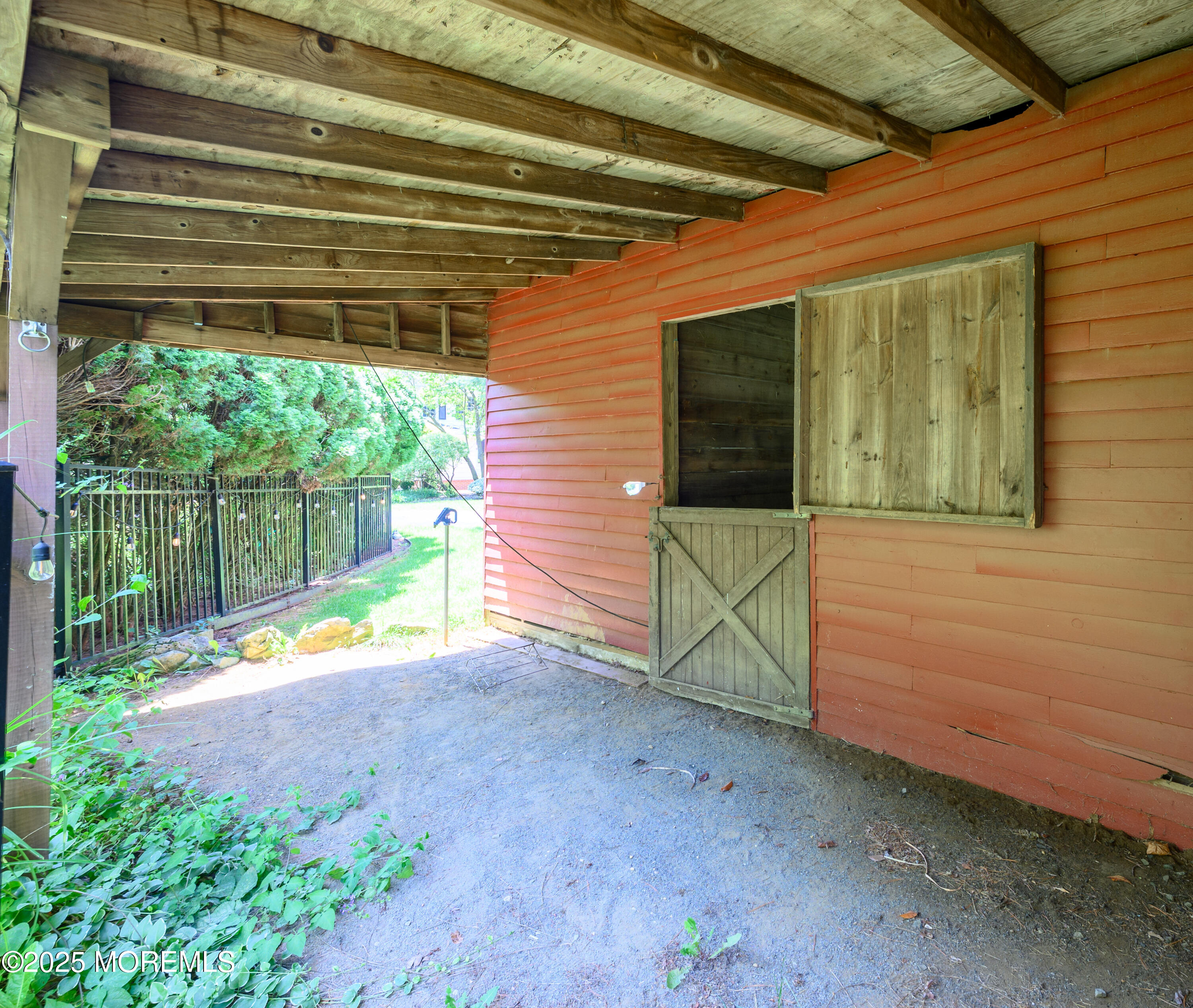 60 Conover Road Colts Neck, NJ 07722 - Photo 48 of 56 a view of backyard with small cabin