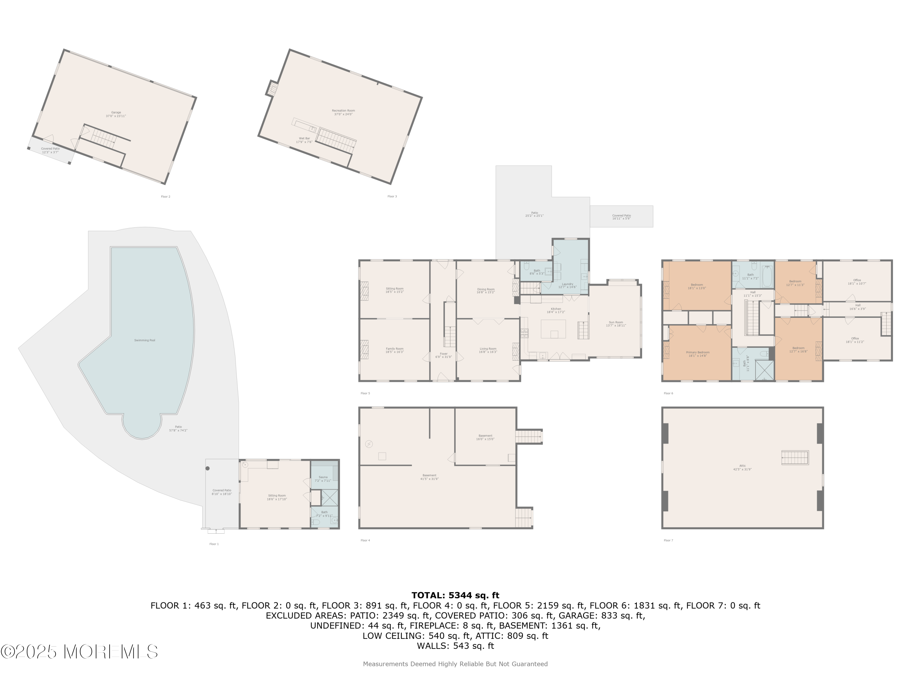 60 Conover Road Colts Neck, NJ 07722 - Photo 52 of 56 a black and white photo of a living room