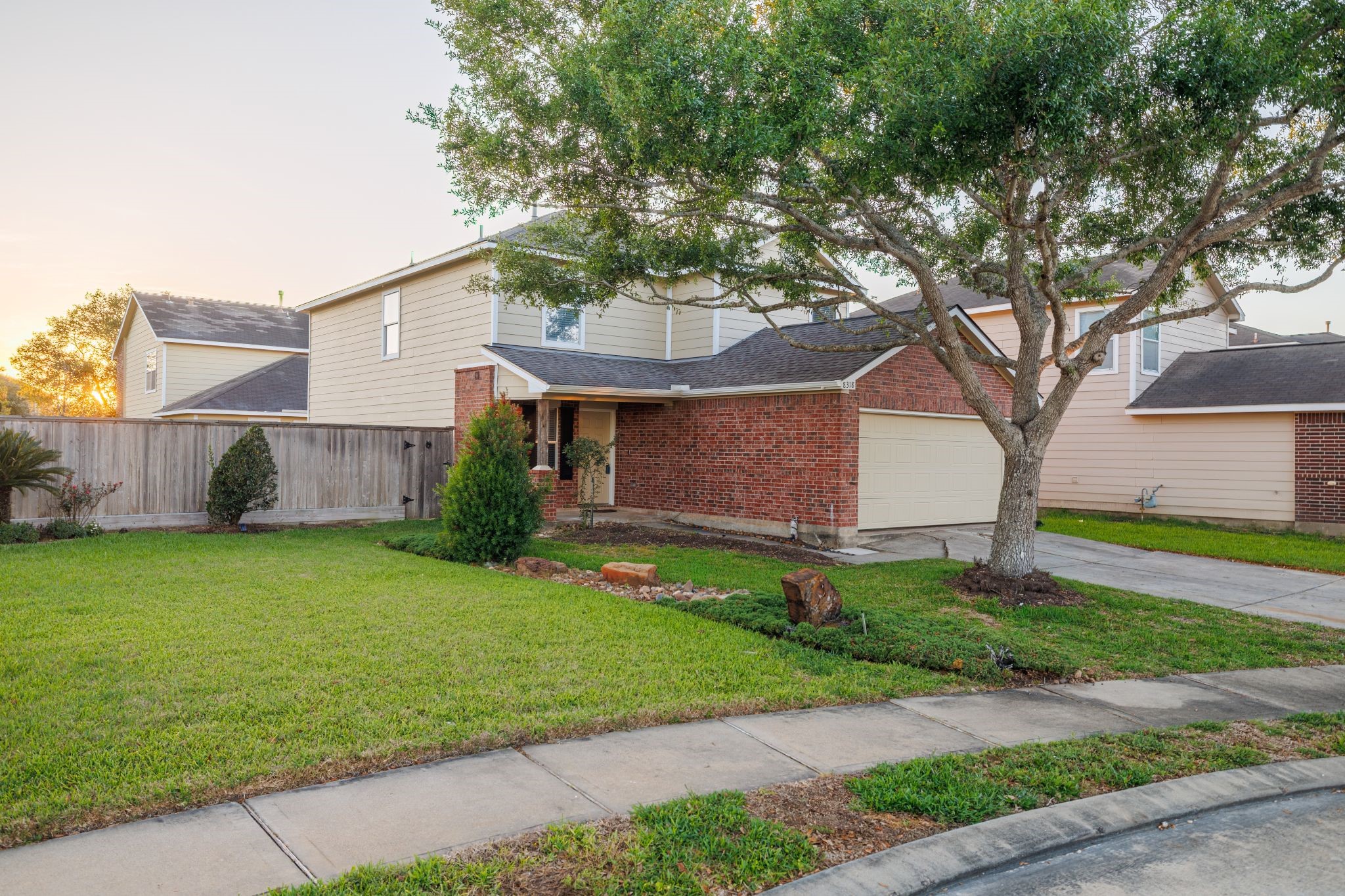 8318 Tartan Court Rosharon, TX 77583 - Photo 2 of 31 Exterior has been recently refreshed with new paint and siding has been restored.
