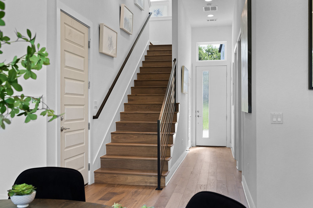 5324 Agatha Circle Austin, TX 78724 - Photo 30 of 34 a view of entryway and hall with wooden floor