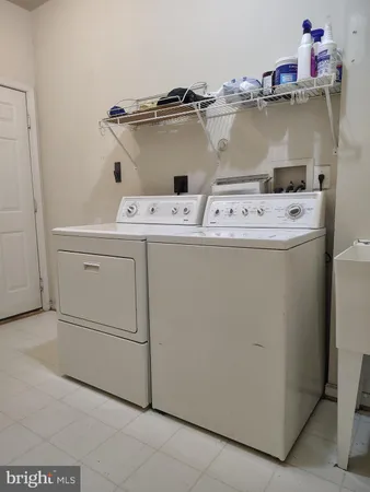 a view of storage and utility room