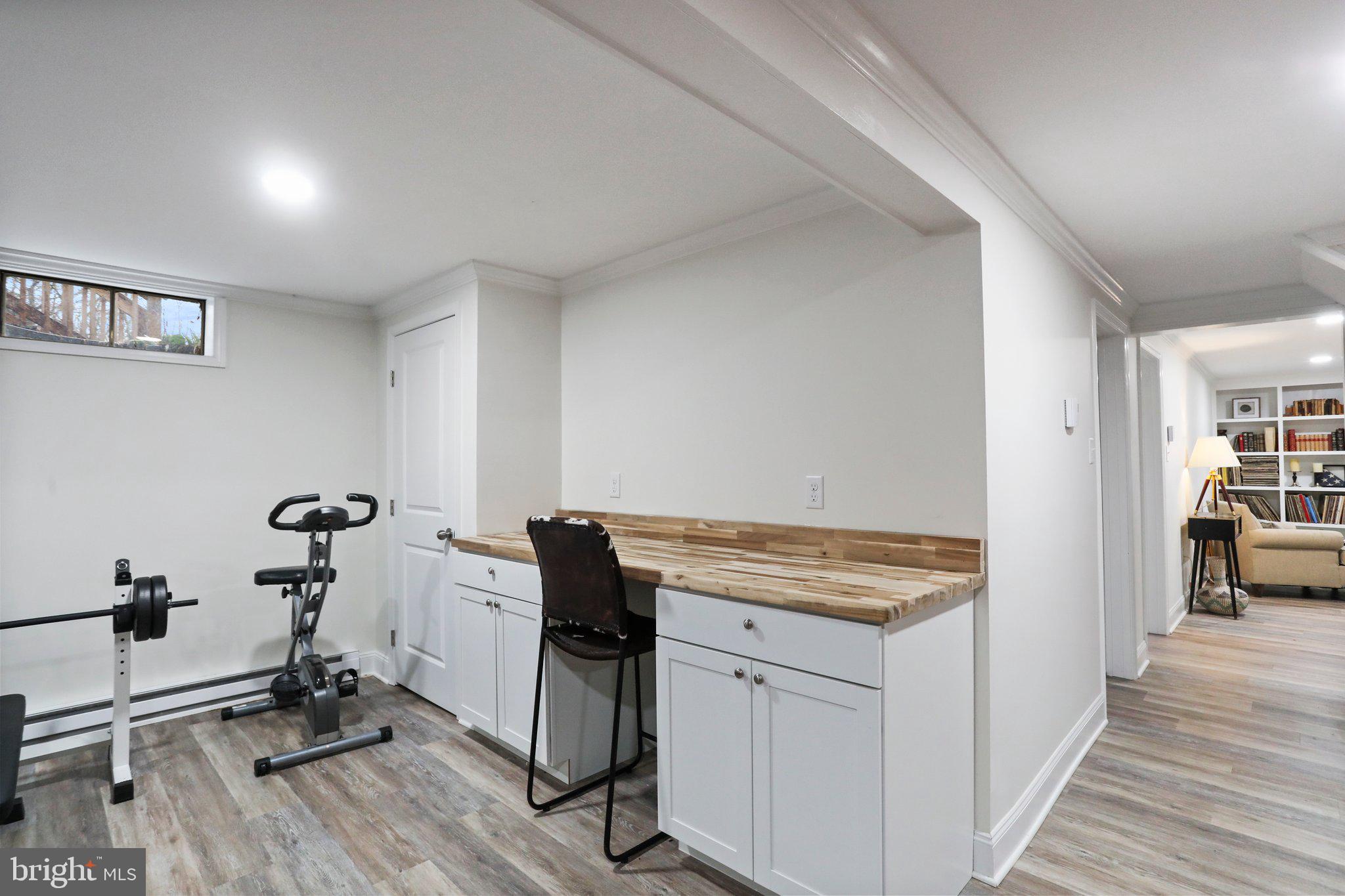 130 Traveller Road Falling Waters, WV 25419 - Photo 52 of 93 Primary home lower level game room/ rec room/ gym