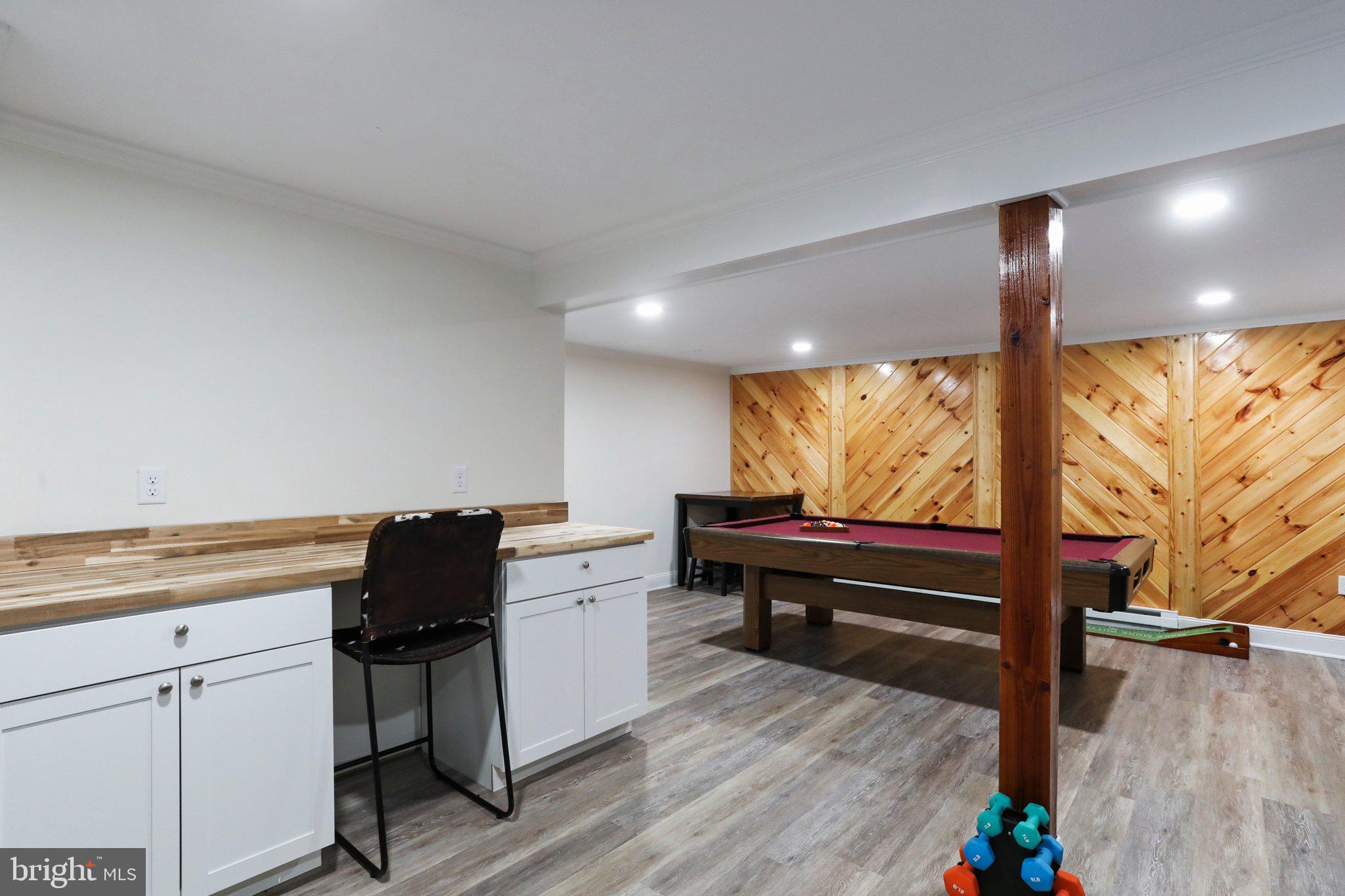 130 Traveller Road Falling Waters, WV 25419 - Photo 53 of 93 Primary home lower level game room/ rec room/ gym