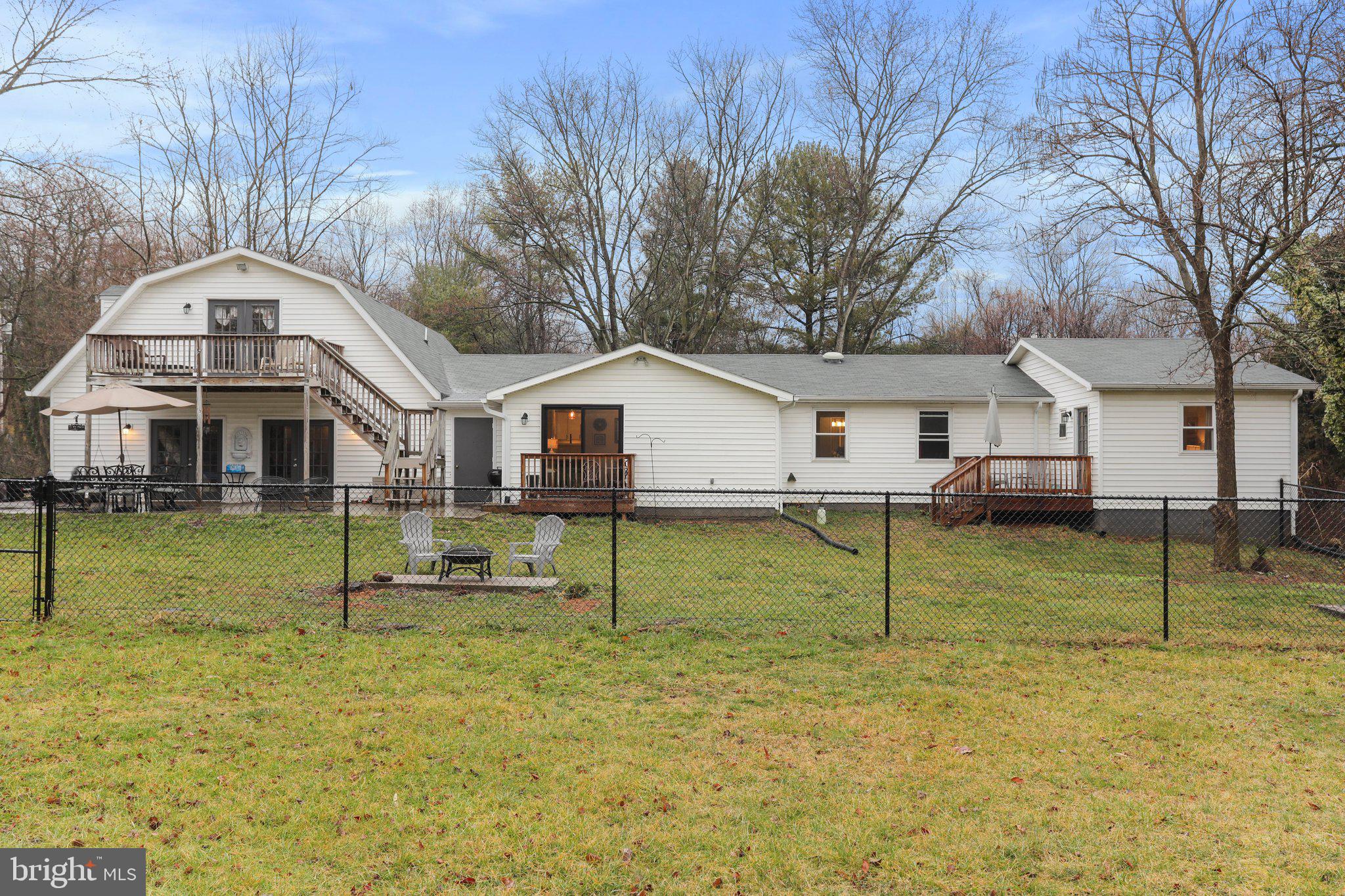 130 Traveller Road Falling Waters, WV 25419 - Photo 78 of 93 Rear of home w/ fenced area