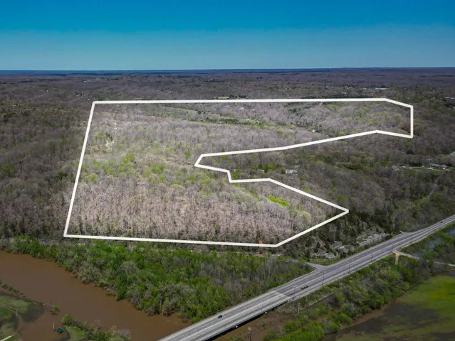 a bird view of a house