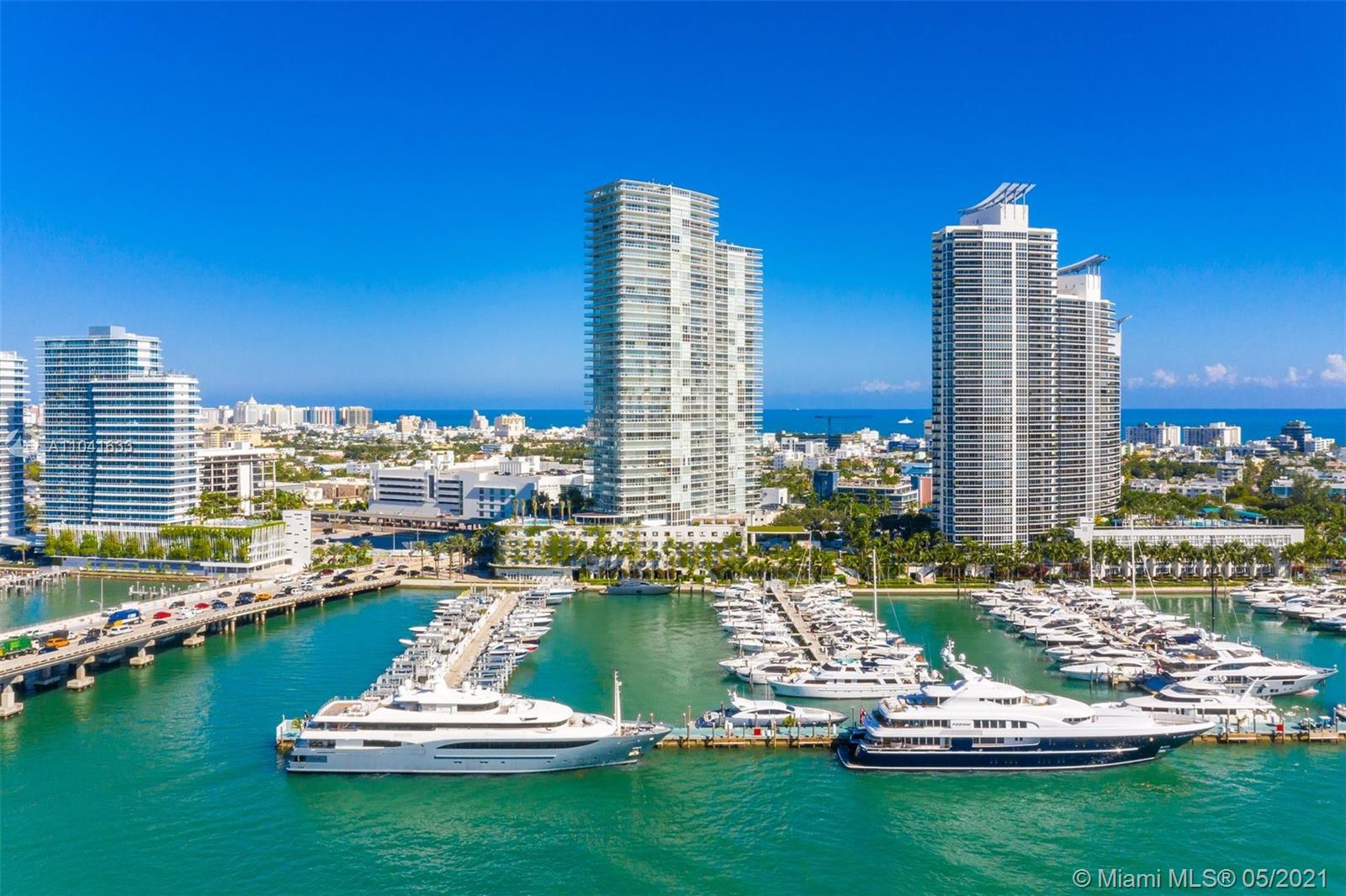 450 Alton Road, Unit 3207 Miami Beach, FL 33139 - Photo 29 of 31 a view of a lake with a city view