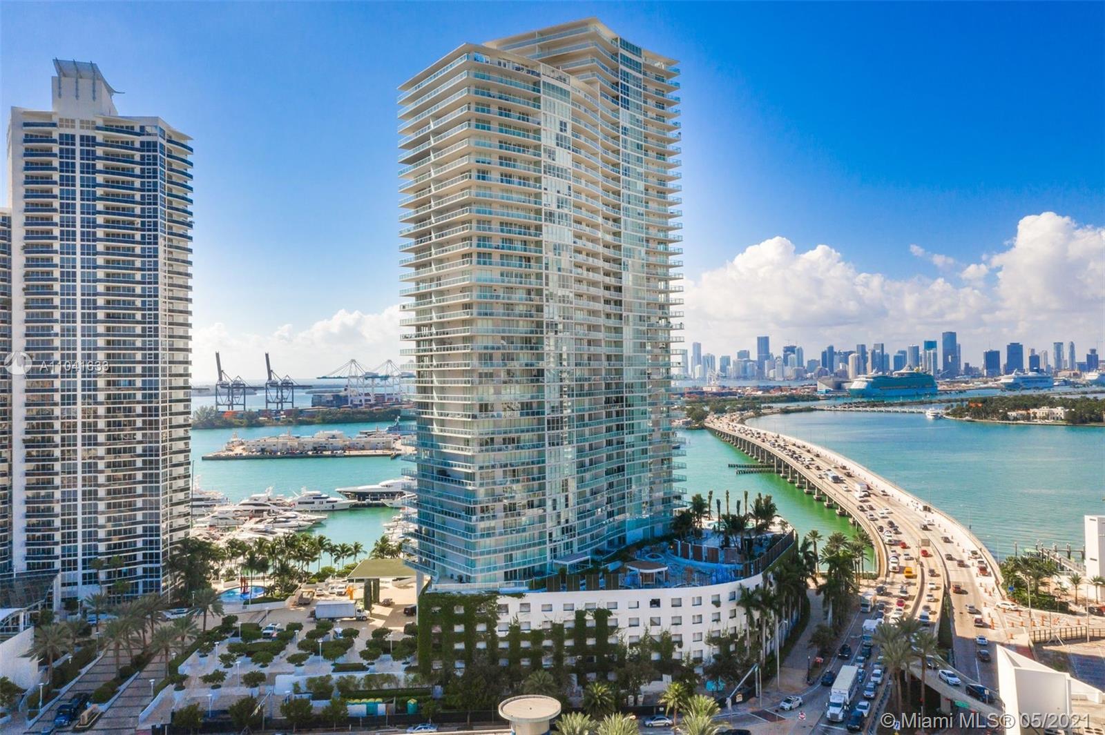 450 Alton Road, Unit 3207 Miami Beach, FL 33139 - Photo 31 of 31 a view of lake with city