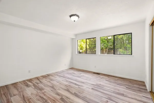 a view of empty room