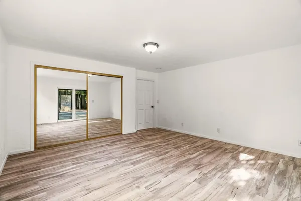 a front view of a house with a garage