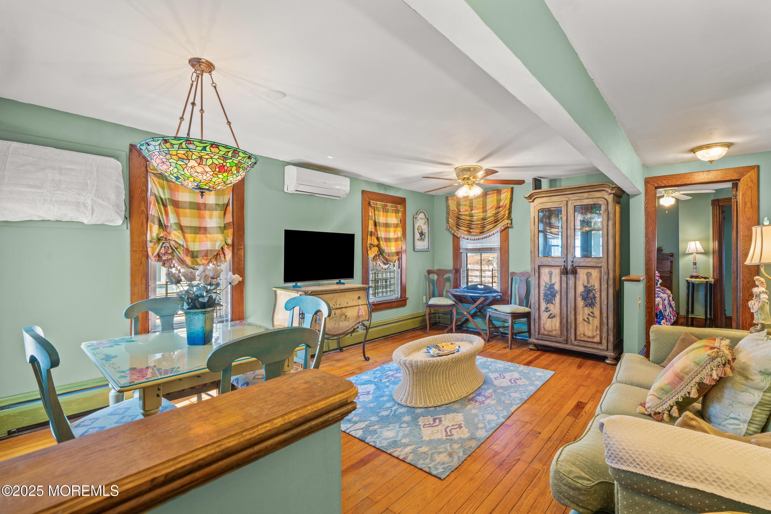 110 Mt Tabor Way Ocean Grove, NJ 07756 - Photo 39 of 71 a living room with furniture and a flat screen tv