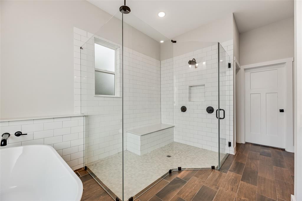 2335 Providence Way Nevada, TX 75173 - Photo 18 of 18 a bathroom with a sink and a shower