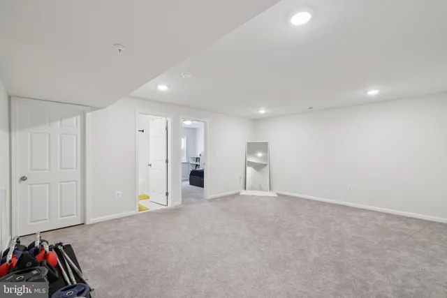 a view of empty room