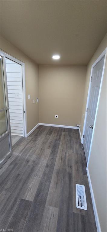 113 Edgeworth Street High Point, NC 27262 - Photo 18 of 24 13.5 x 5.8 laundry room. This room is large enough to add cabinets for great pantry space.
