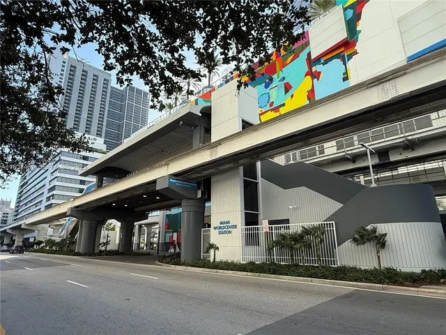 a front view of a building