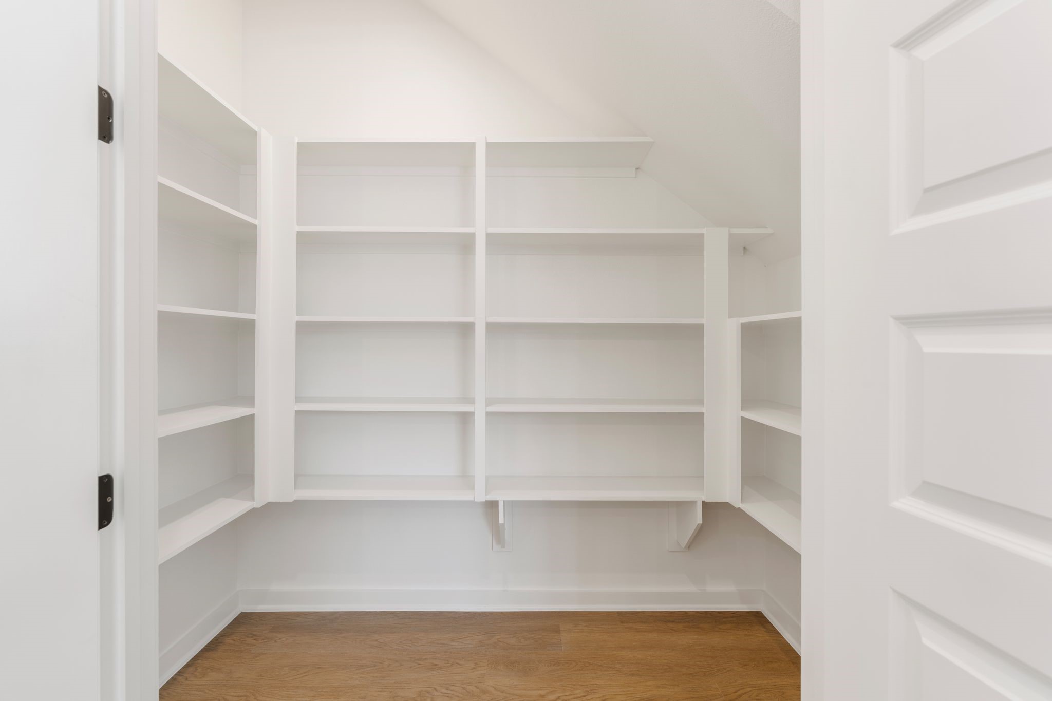 1215 Sampson Street Houston, TX 77003 - Photo 7 of 35 Generous walk-in pantry featuring ample shelving that offers plenty of organized storage space for all your kitchen essentials and groceries.