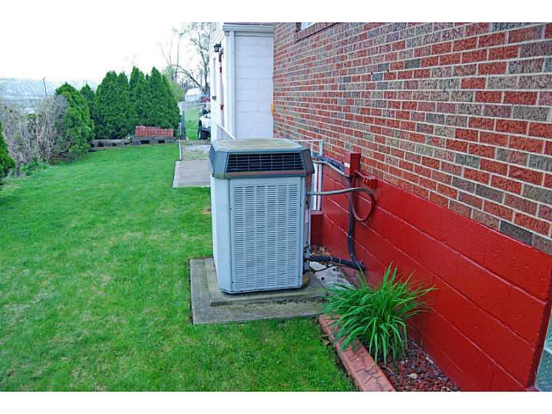 40 Glenn Way McKees Rocks, PA 15136 - Photo 20 of 24 Exterior Back. Air conditioner.