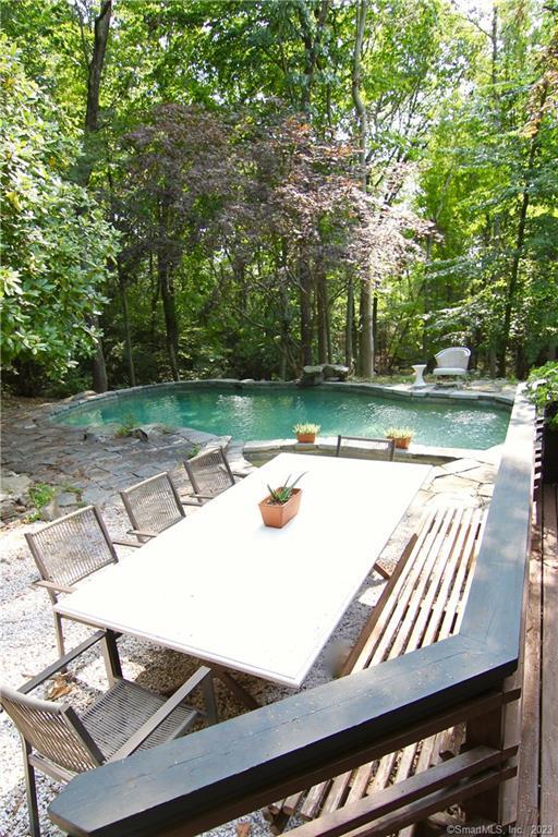 95 Shinar Mountain Road Washington, CT 06794 - Photo 18 of 28 a view of a wooden floor with a yard