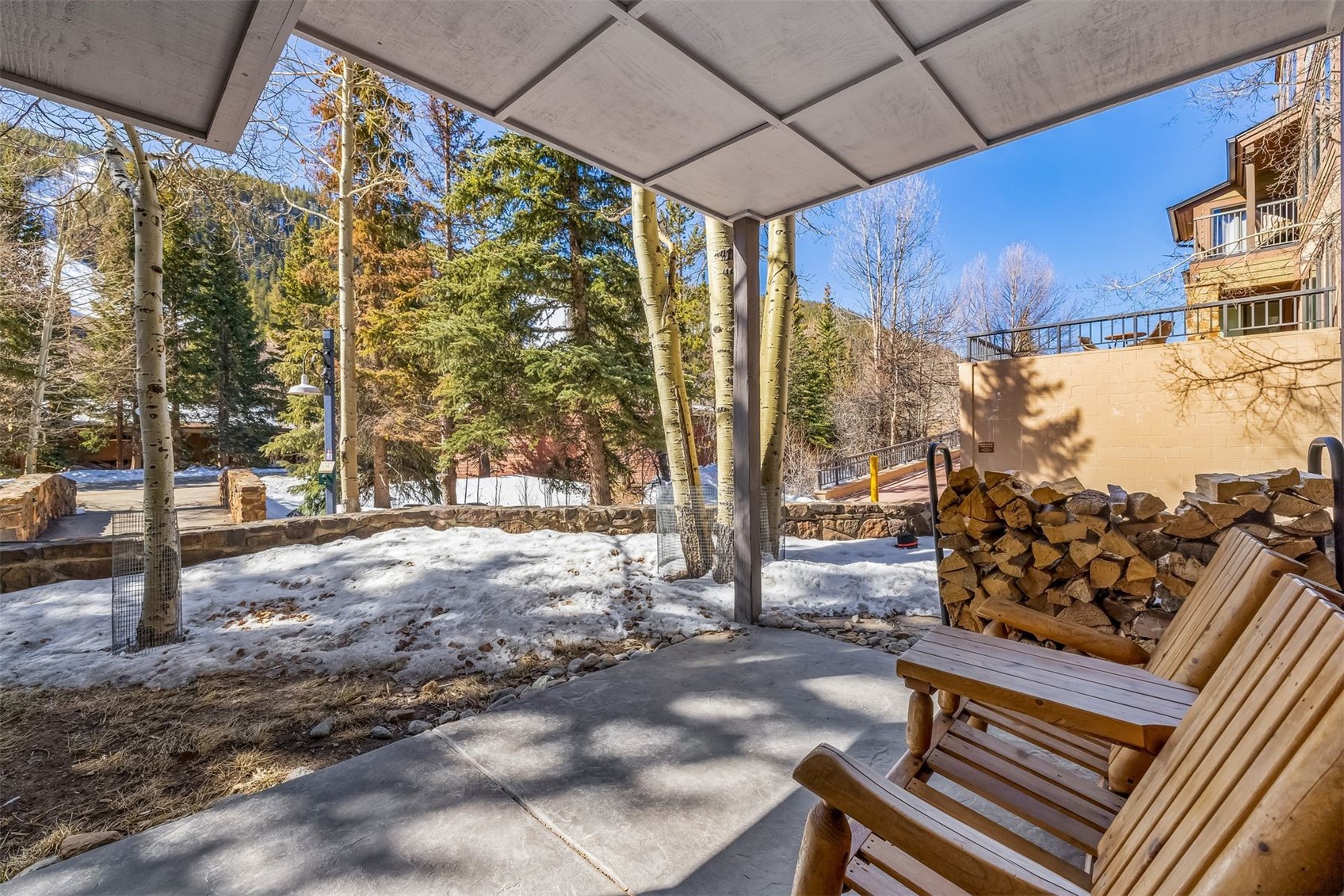 1203 West Keystone Road, Unit 2709 Keystone, CO 80435 - Photo 32 of 48 View of snow covered patio
