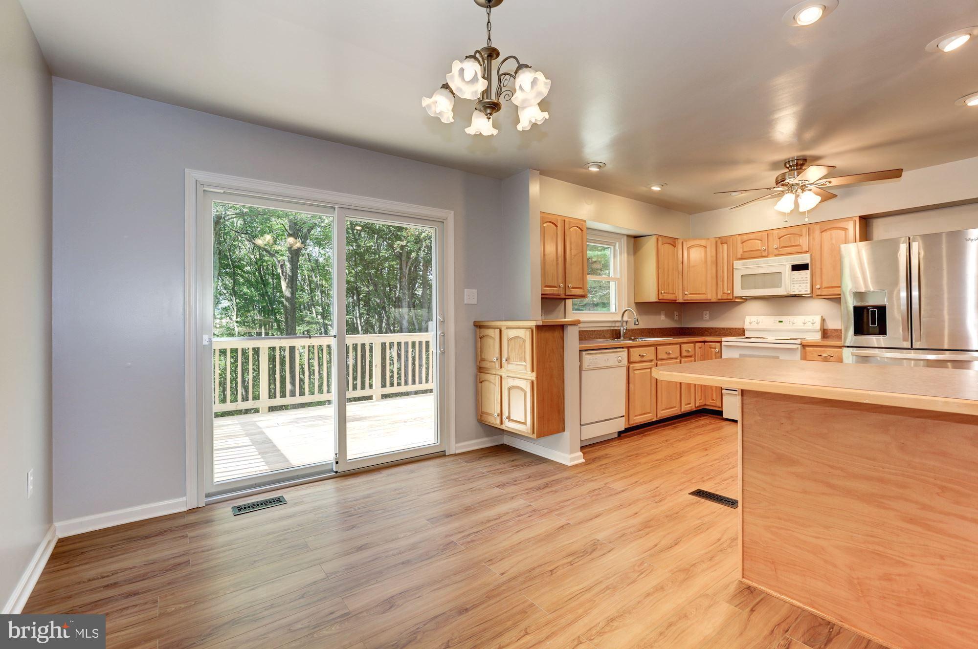 1712 Lauterbach Road Finksburg, MD 21048 - Photo 9 of 44 Spacious kitchen w/sliders leading to rear deck