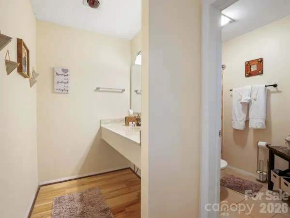 a view of bathroom