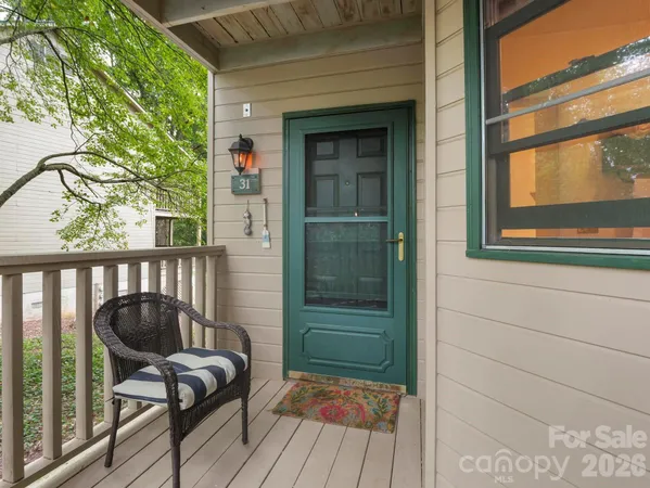 a view of balcony and patio