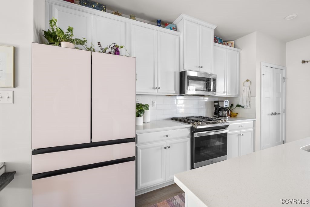 2117 Borough Ridge Street Richmond, VA 23225 - Photo 10 of 27 Kitchen with stainless steel appliances, light cou