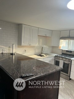 3612 Northeast 4th Street, Unit 18 Renton, WA 98056 - Photo 2 of 16 a kitchen with a stove and a sink