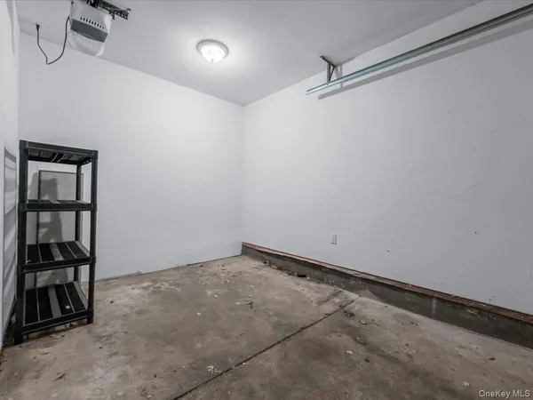 a view of a room with rack on the wall