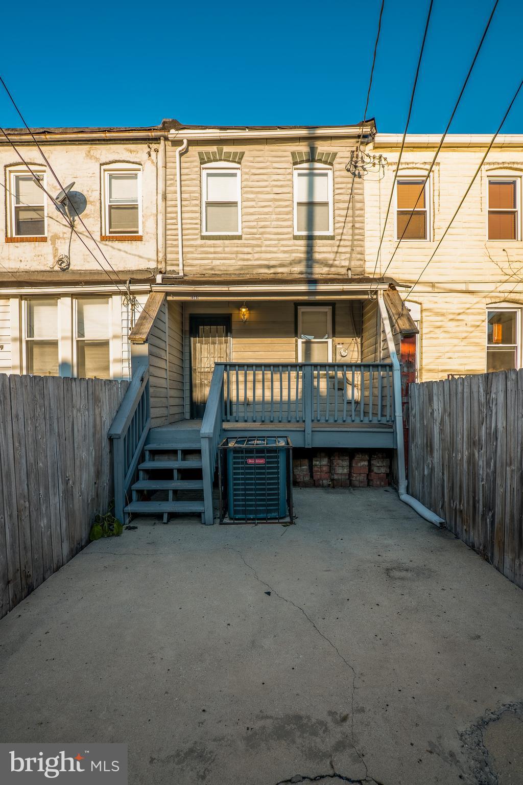 1247 Carroll Street Baltimore, MD 21230 - Photo 24 of 24 a view of a house with a balcony