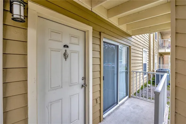a view of a porch
