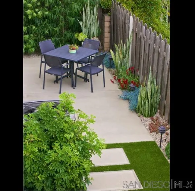 6512 Surfside Lane Carlsbad, CA 92011 - Photo 19 of 26 a view of a chairs and table in backyard