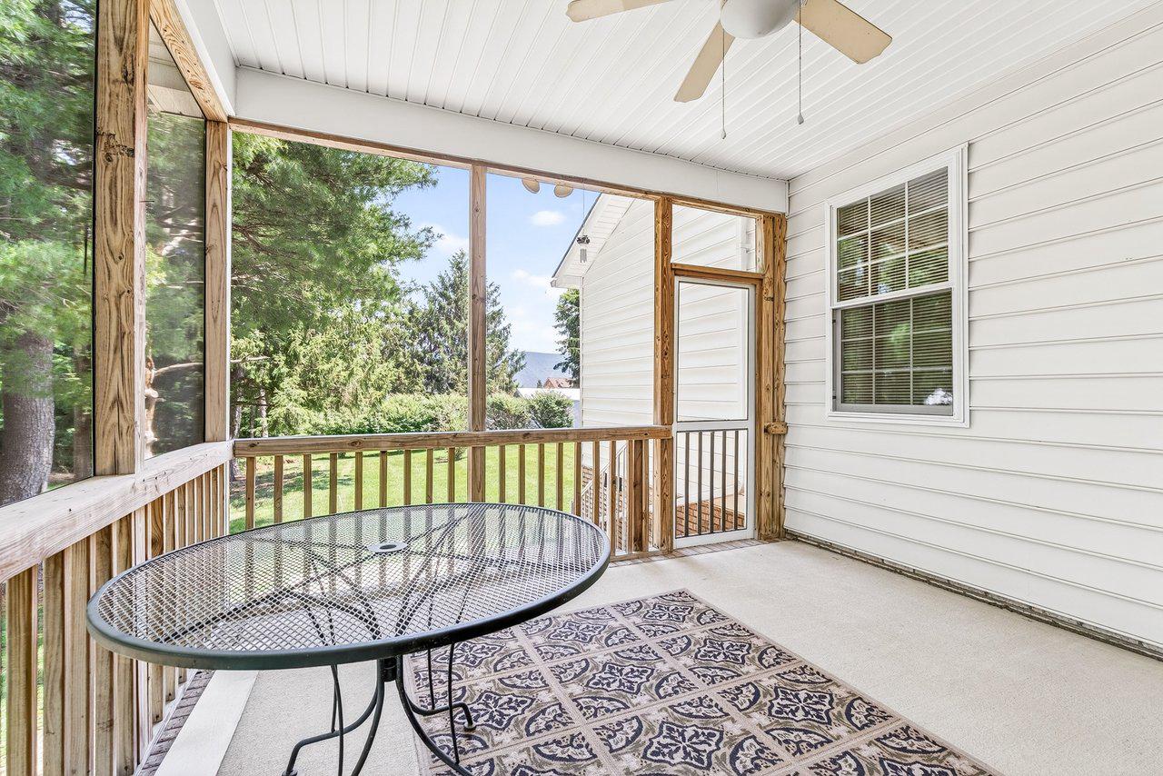 849 South Ox Road Woodstock, VA 22664 - Photo 25 of 51 Screened porch with mountain views.