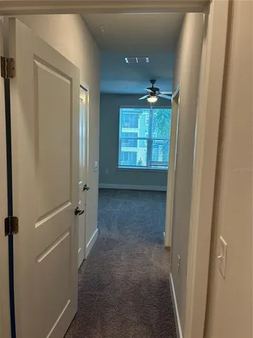 a view of entryway with window