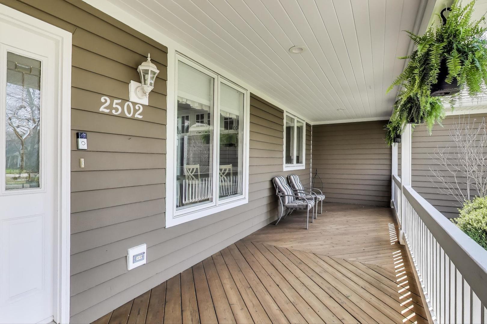 2502 Hidden Trail Spring Grove, IL 60081 - Photo 5 of 51 a view of a two chairs in the balcony