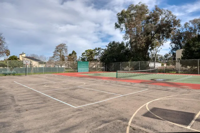a view of a tennis court