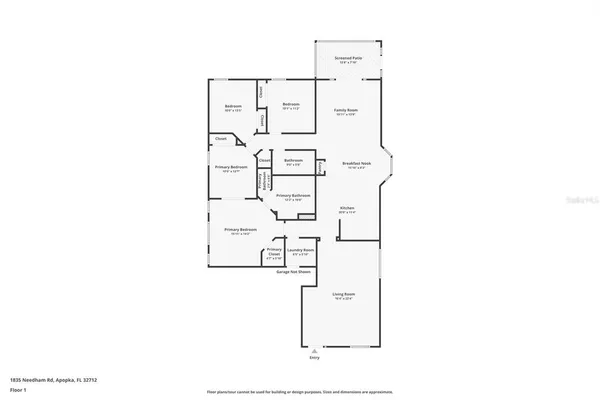$460,000 | 1835 Needham Road, Apopka, FL 32712