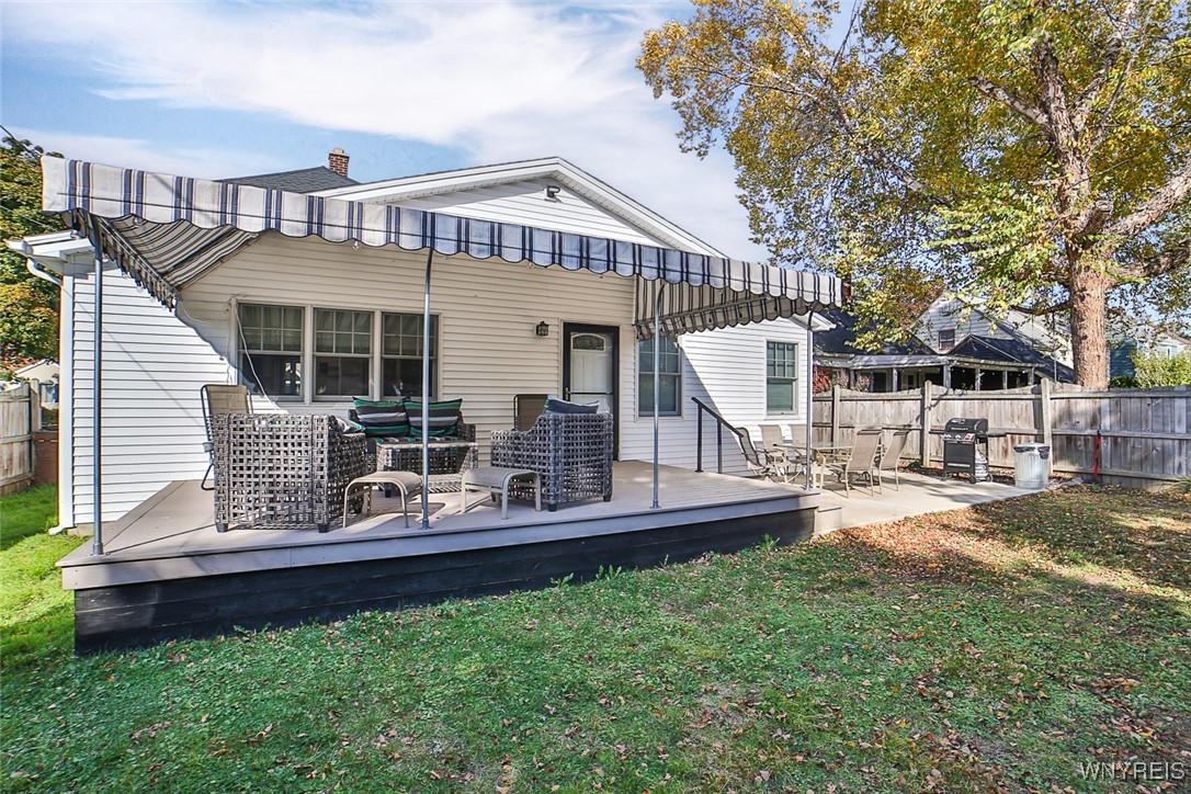 355 Okell Street Buffalo, NY 14220 - Photo 35 of 46 Generously sized deck and patio.