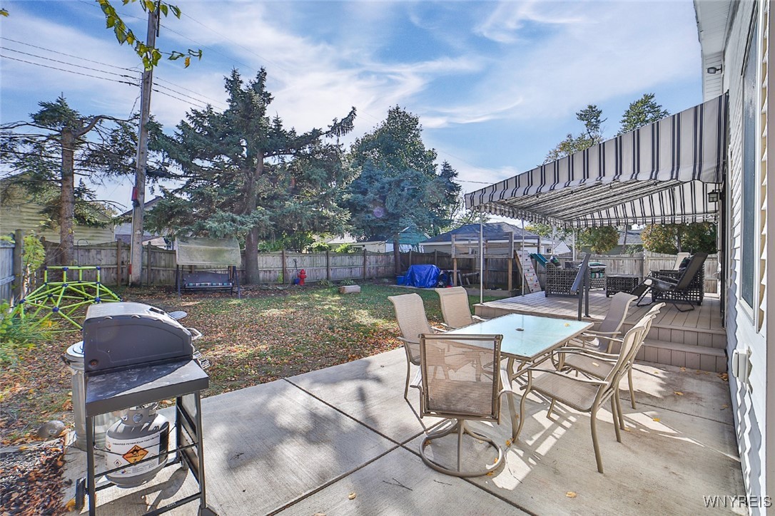 355 Okell Street Buffalo, NY 14220 - Photo 38 of 46 Fully fenced yard.