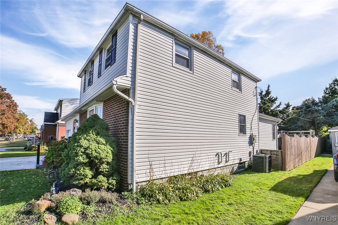 355 Okell Street Buffalo, NY 14220 - Photo 42 of 46 Right side view of the home w/Central Air.