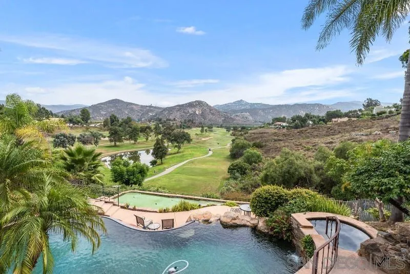 3674 Via Calabria Escondido, CA 92025 - Photo 38 of 49 a view of a swimming pool with a patio