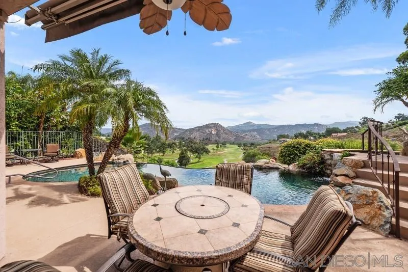 3674 Via Calabria Escondido, CA 92025 - Photo 43 of 49 an outdoor space with furniture and garden