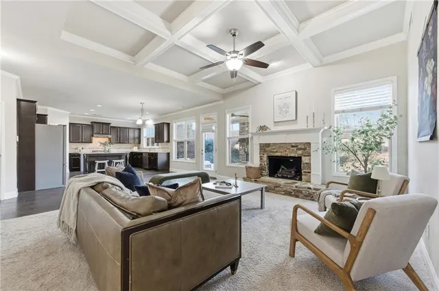 a view of a workspace with furniture