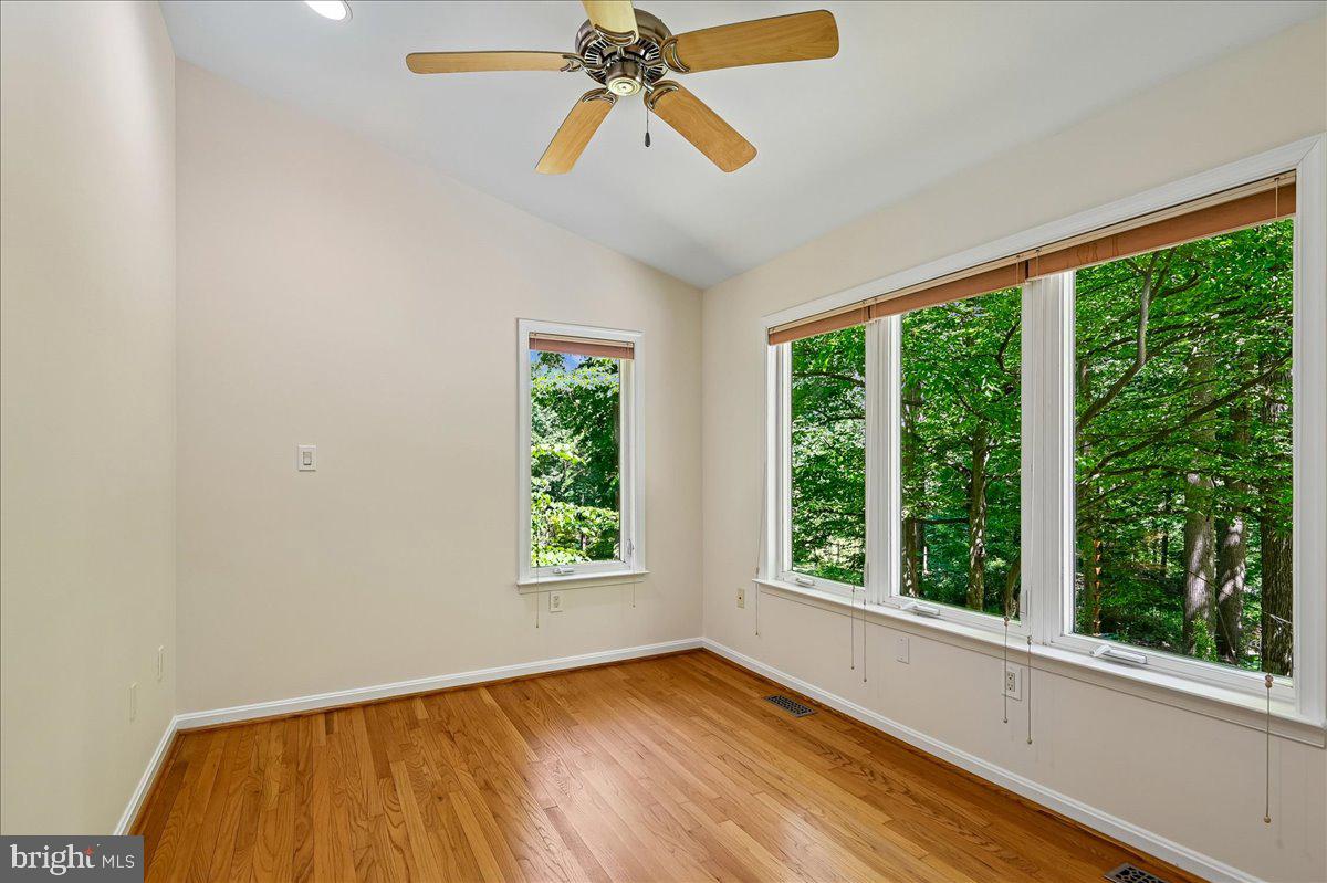 3633 Patuxent River Road Davidsonville, MD 21035 - Photo 43 of 85 2nd Bedroom with Vaulted Ceilngs and Ceiling Fan