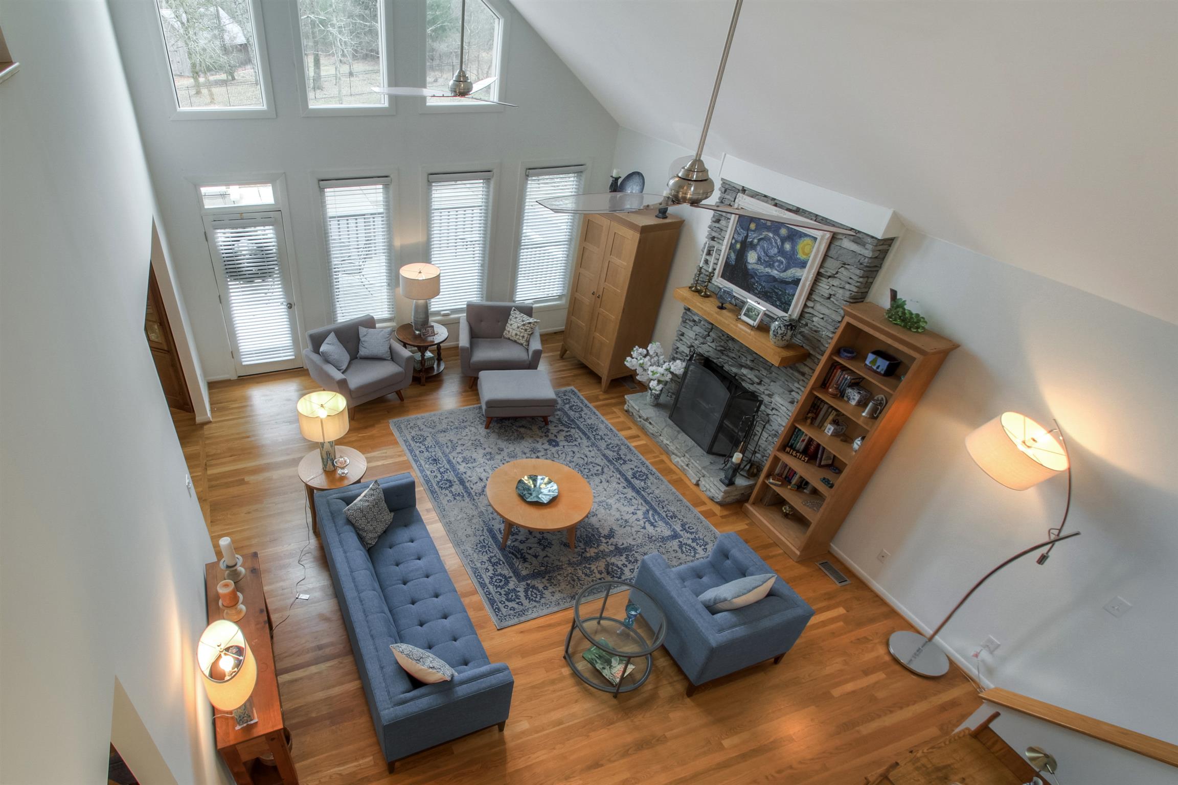 788 High Point Ridge Road Franklin, TN 37069 - Photo 17 of 30 a view of a workspace with furniture and a window