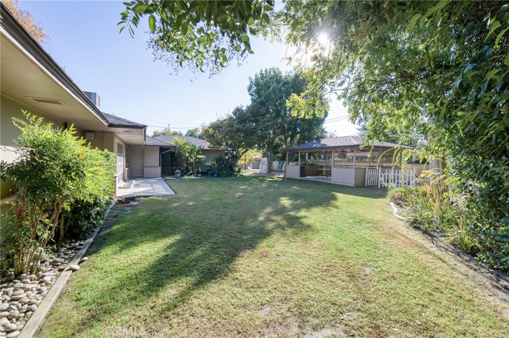 610 Park Madera, CA 93637 - Photo 32 of 35 a view of a yard with plants and a large tree