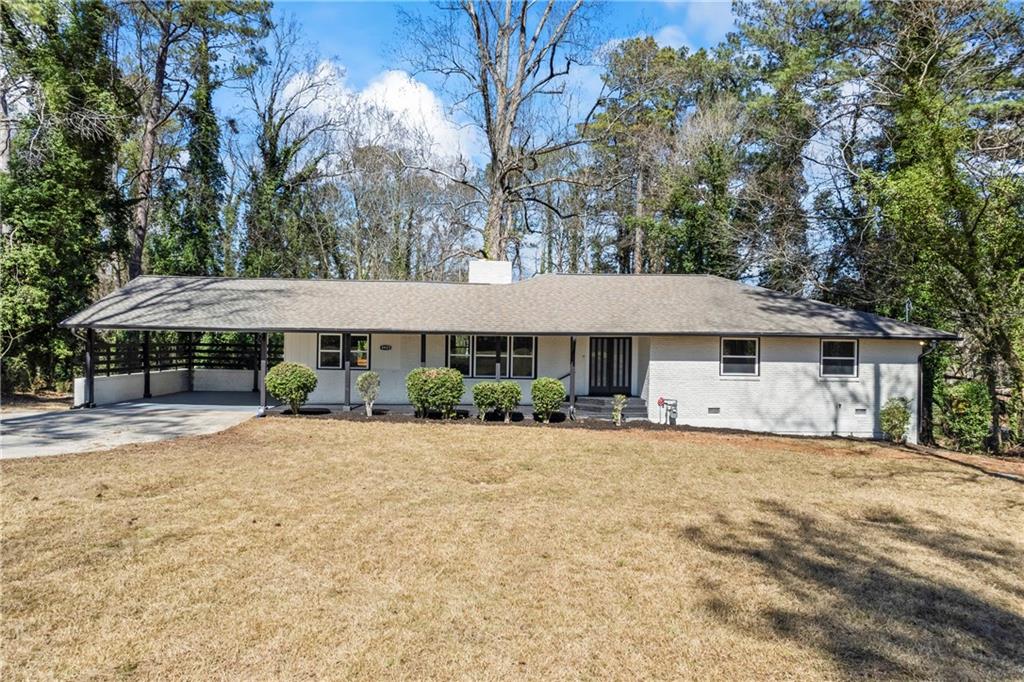 4425 Cascade Road Atlanta, GA 30331 - Photo 1 of 1 a view of a house with a yard