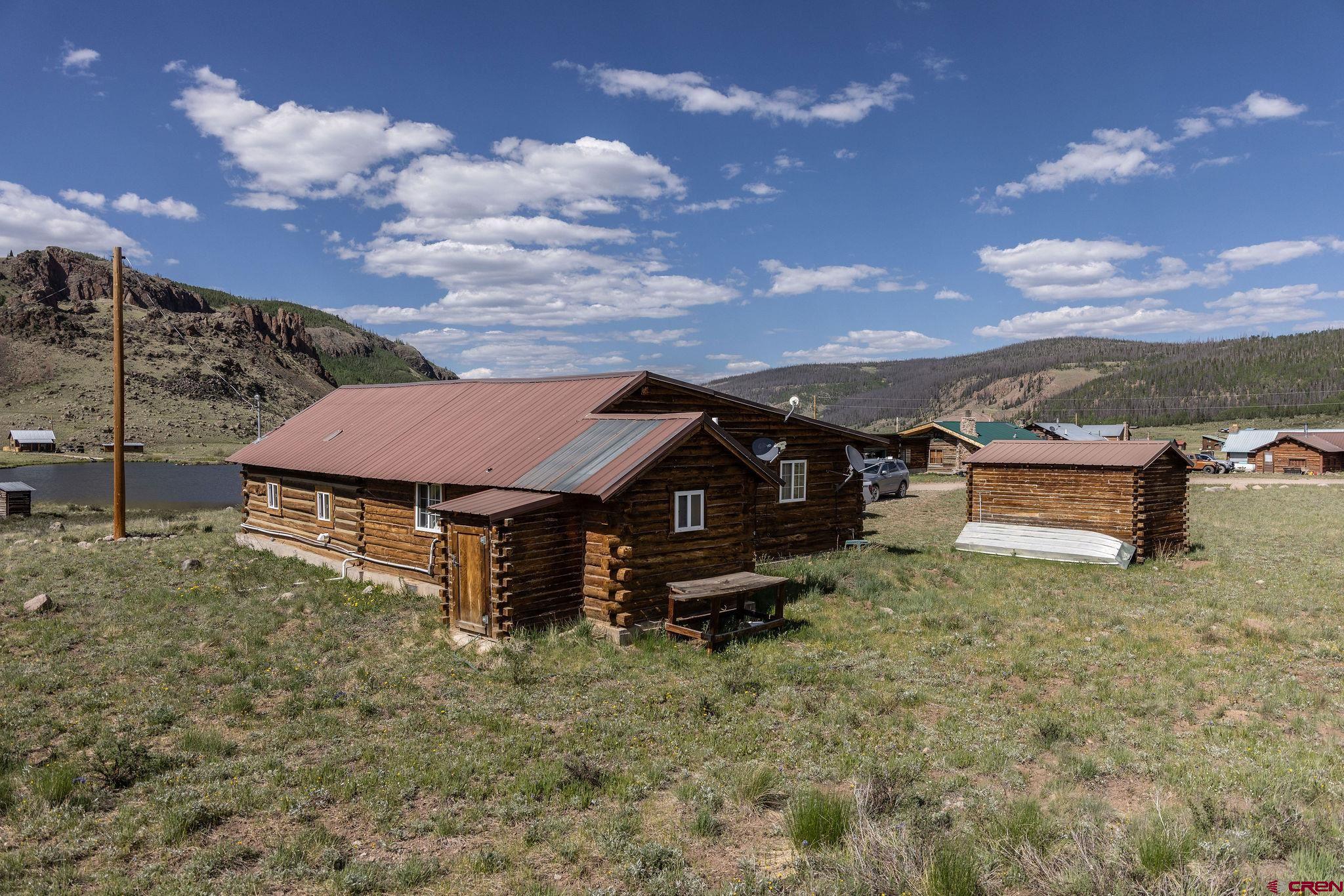 4650 Usfs Rd 516 Creede, CO 81130 - Photo 28 of 33 a view of a house with a yard